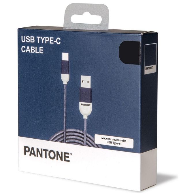 Pantone Cavo Usb Type-C Navy 1.5mt