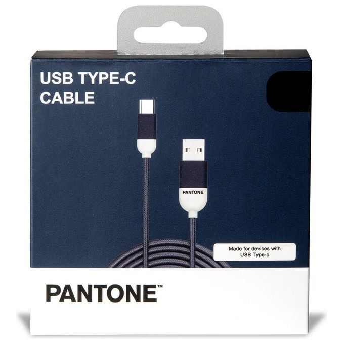 Pantone Cavo Usb Type-C Navy 1.5mt