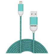 Pantone Cavo Lightning per iPhone Ciano 1.5mt