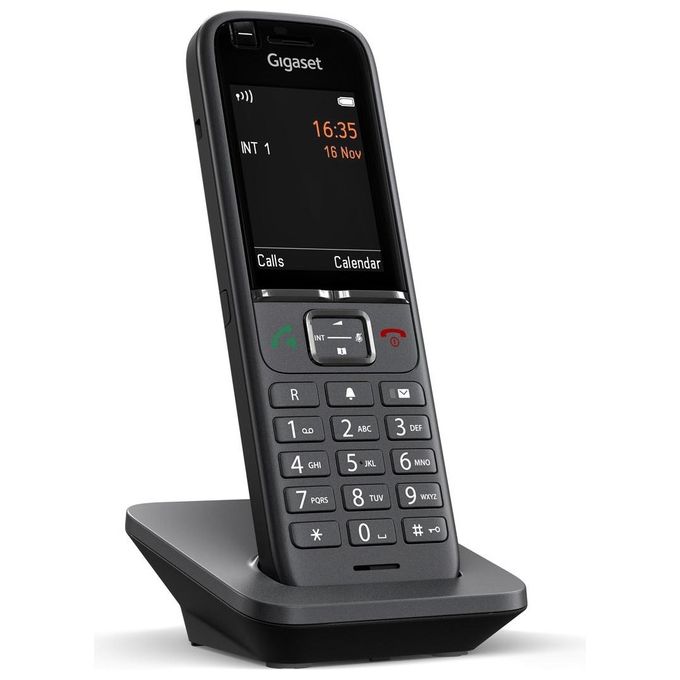 Gigaset S700H PRO Cornetta DECT Aggiuntiva Vivavoce Bluetooth 4.2 Display 2.4'' 500 Contatti colore Antracite