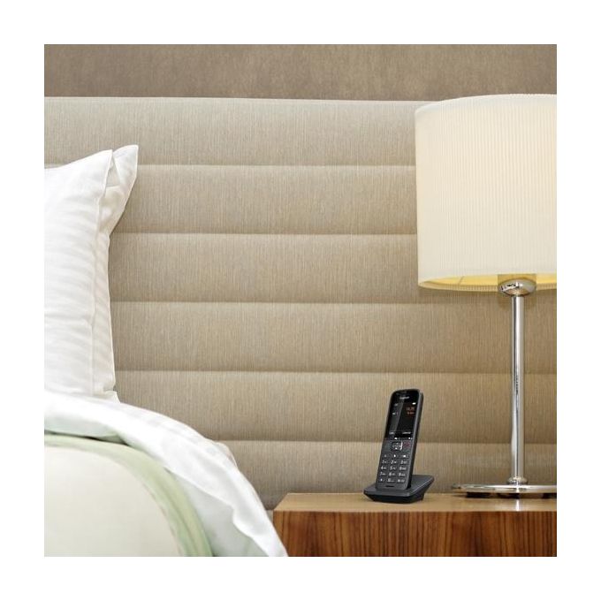Gigaset S700H PRO Cornetta DECT Aggiuntiva Vivavoce Bluetooth 4.2 Display 2.4'' 500 Contatti colore Antracite
