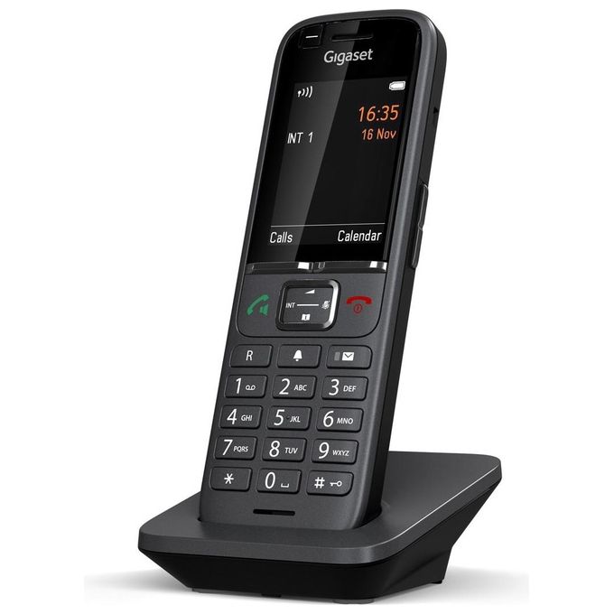 Gigaset S700H PRO Cornetta DECT Aggiuntiva Vivavoce Bluetooth 4.2 Display 2.4'' 500 Contatti colore Antracite