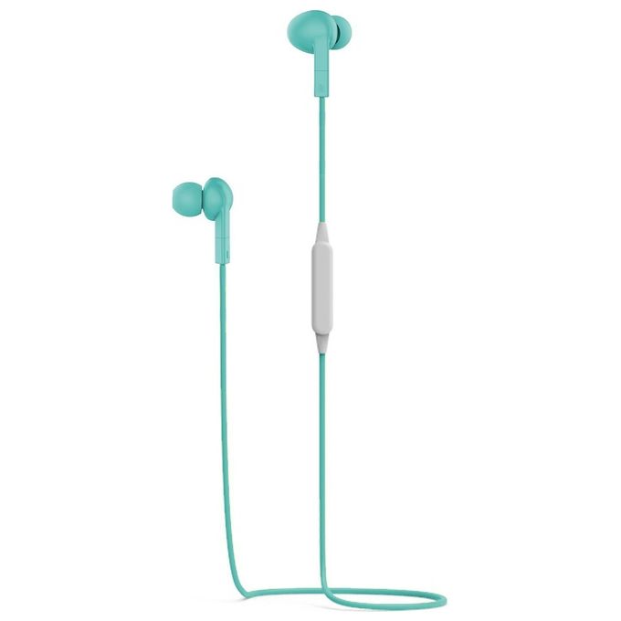 Pantone Auricolari Stereo Bluetooth 5 Ore di Autonomia Azzurro Ciano