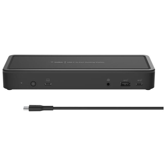 Belkin INC003VFBK Docking Station USB-C 14 Porte Triple Display 4K 65W Ethernet Gigabit colore Nero