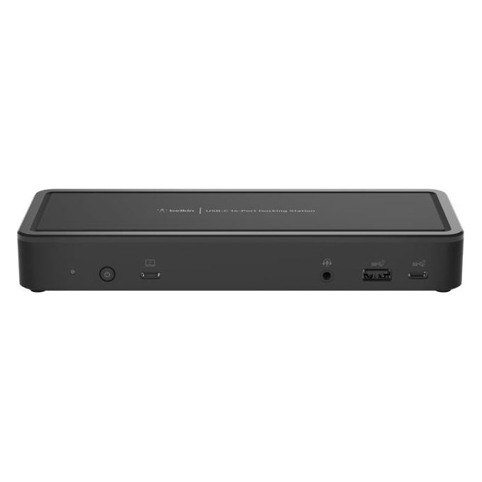 Belkin INC003VFBK Docking Station USB-C 14 Porte Triple Display 4K 65W Ethernet Gigabit colore Nero