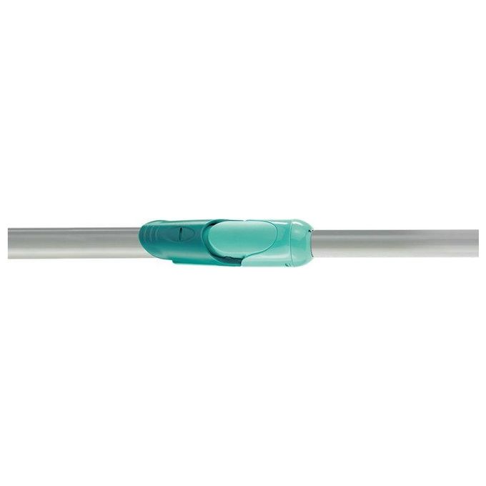 Leifheit Manico per Scopa Clean Twist Grigio e Verde