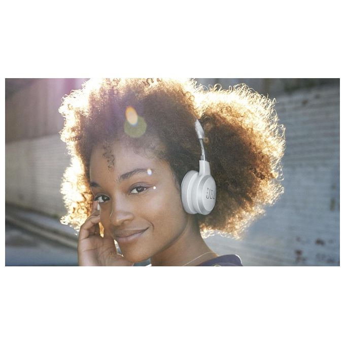 JBL JBLLIVE460NCBLK LIVE 460NC Cuffie a Padiglione Wireless Bluetooth Noise Cancelling 50h Autonomia colore Nero