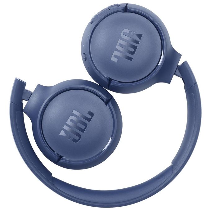 JBL JBLT510BTBLUEU Tune 510BT Cuffie On-Ear Wireless Bluetooth 5.0 Microfono Integrato 40h Autonomia colore Blu