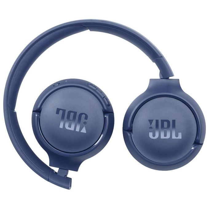 JBL JBLT510BTBLUEU Tune 510BT Cuffie On-Ear Wireless Bluetooth 5.0 Microfono Integrato 40h Autonomia colore Blu