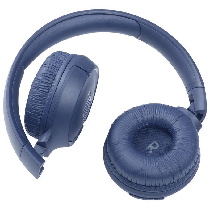 JBL JBLT510BTBLUEU Tune 510BT Cuffie On-Ear Wireless Bluetooth 5.0 Microfono Integrato 40h Autonomia colore Blu