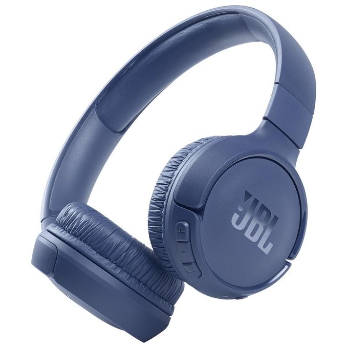 JBL JBLT510BTBLUEU Tune 510BT Cuffie On-Ear Wireless Bluetooth 5.0 Microfono Integrato 40h Autonomia colore Blu