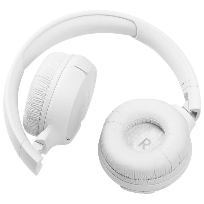 JBL JBLT510BTWHTEU Tune 510BT Cuffie Wireless a Padiglione Bluetooth 5.0 con Microfono 40h autonomia colore Bianco