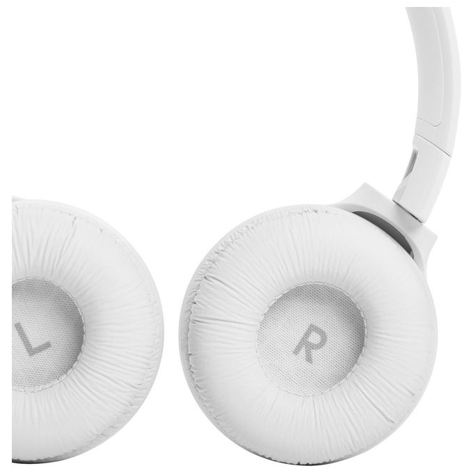 JBL JBLT510BTWHTEU Tune 510BT Cuffie Wireless a Padiglione Bluetooth 5.0 con Microfono 40h autonomia colore Bianco