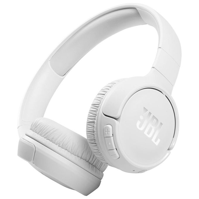 JBL JBLT510BTWHTEU Tune 510BT Cuffie Wireless a Padiglione Bluetooth 5.0 con Microfono 40h autonomia colore Bianco