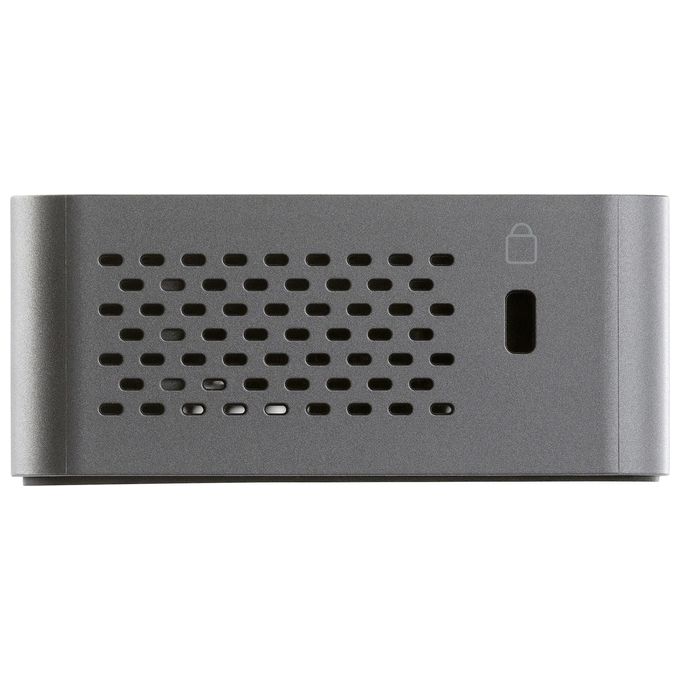 StarTech.com TB3CDK2DHUE Dock Thunderbolt 3 compatibile con USB-C doppio monitor 4K 60Hz 96W PD 5 porte USB DisplayPort HDMI colore Nero Grigio