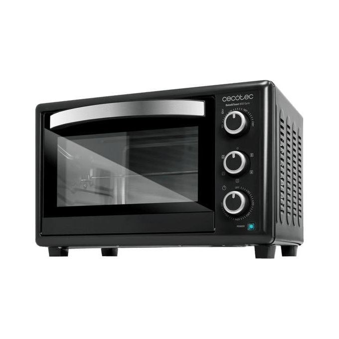 Cecotec 03819 BakeandToast 3090 Black Gyro Fornetto Elettrico da Tavolo 30 L 1500 W 5 Funzioni Girarrosto Classe A colore Nero