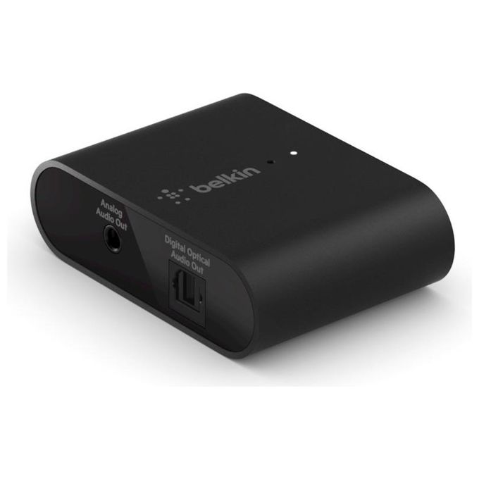 Belkin AUZ002VFBK SoundForm Connect Adattatore Audio con AirPlay 2 Ingressi Audio Ottico e 3.5 mm colore Nero