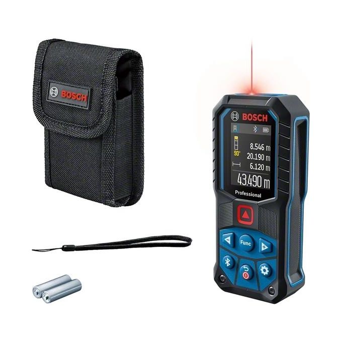 Bosch 0 601 072 T00 GLM 50-27 C PROFESSIONAL Distanziometro laser Bluetooth 50 m colore Nero Blu