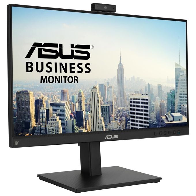 Asus BE24EQSK Monitor PC 23,8'' Full HD IPS Webcam 2MP Microfono Altoparlanti HDMI DisplayPort Regolazione Altezza Pivot VESA colore Nero