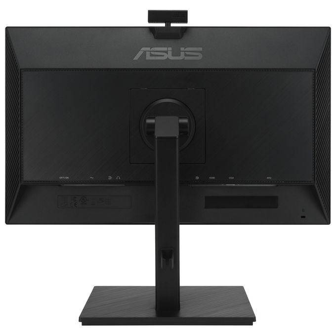 Asus BE24EQSK Monitor PC 23,8'' Full HD IPS Webcam 2MP Microfono Altoparlanti HDMI DisplayPort Regolazione Altezza Pivot VESA colore Nero
