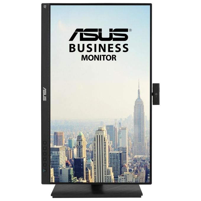 Asus BE24EQSK Monitor PC 23,8'' Full HD IPS Webcam 2MP Microfono Altoparlanti HDMI DisplayPort Regolazione Altezza Pivot VESA colore Nero