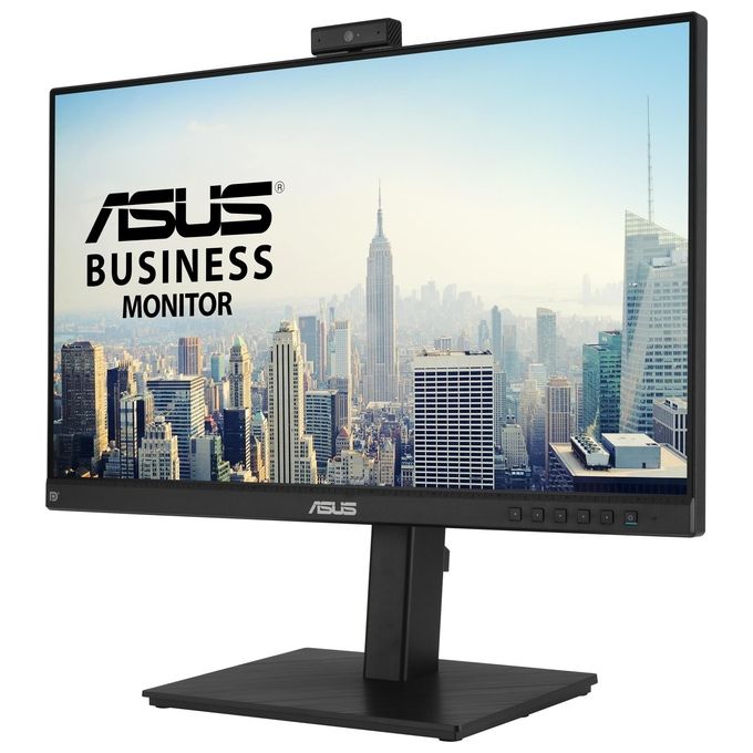 Asus BE24EQSK Monitor PC 23,8'' Full HD IPS Webcam 2MP Microfono Altoparlanti HDMI DisplayPort Regolazione Altezza Pivot VESA colore Nero