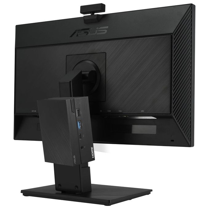 Asus BE24EQSK Monitor PC 23,8'' Full HD IPS Webcam 2MP Microfono Altoparlanti HDMI DisplayPort Regolazione Altezza Pivot VESA colore Nero