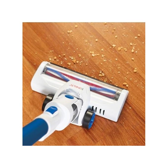 Polti forzaspira slim sr90b plus scopa elettrica ricaricabile senza fili blu e Bianco