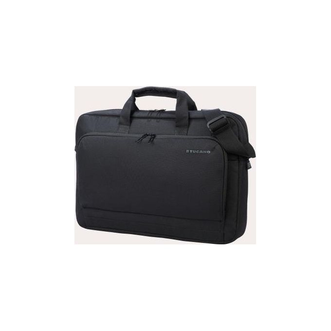 Tucano BSTN17-BK Star Borsa per Notebook 17'' MacBook Pro 16'' Tracolla Fascia Trolley 5 Scomparti colore Nero