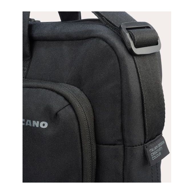 Tucano BSTN17-BK Star Borsa per Notebook 17'' MacBook Pro 16'' Tracolla Fascia Trolley 5 Scomparti colore Nero