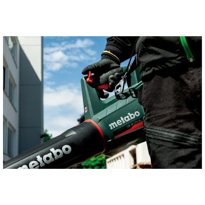 Metabo 601607850 LB 18 LTX BL Soffiatore a Batteria 18 V Motore Brushless Velocita' Regolabile Portata 650 m³-h Rumorosita' 68 dB Pressione Acustica 89 dB Peso 2 1 Kg colore Nero