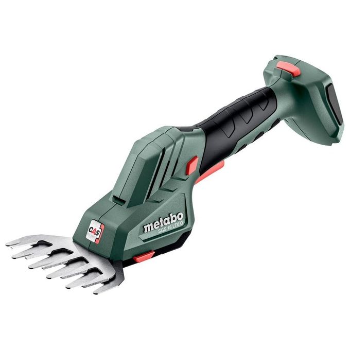 Metabo 601609850 SGS 18 LTX Q Tagliasiepi e Tosaerba a Batteria 2 in 1 18 V 20 cm 8 mm 11 5 cm 2300 -min 71 dB 0 8 Kg colore Nero