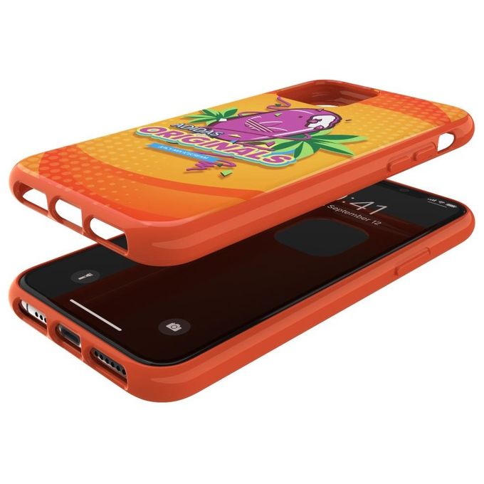 Adidas Bodega Cover per iPhone 11 Pro Arancione