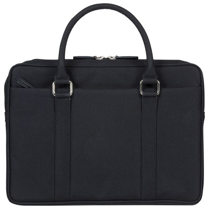Dbramante1928 XPBG14PLBL3317 Stelvio Borsa per Notebook fino a 14'' con Scomparto Imbottito e Tasche Esterno colore Nero