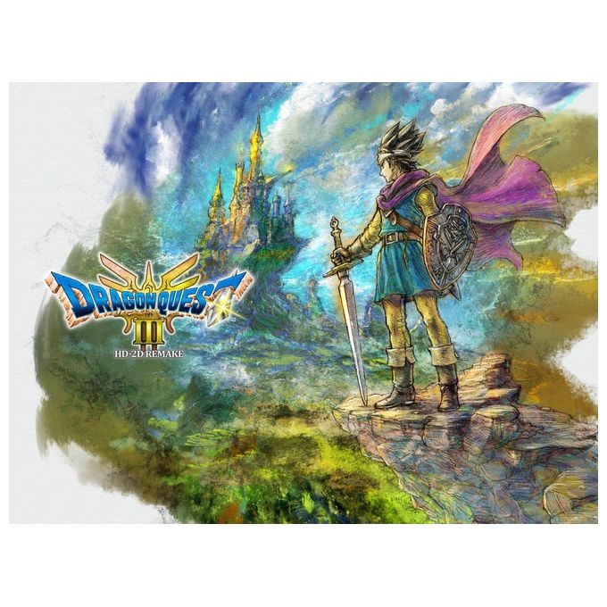 Deep Silver 1148480 Dragon Quest III HD-2D Remake Videogioco RPG per PlayStation 5 Data di rilascio 14-11-2024 PEGI 12 colore Nero