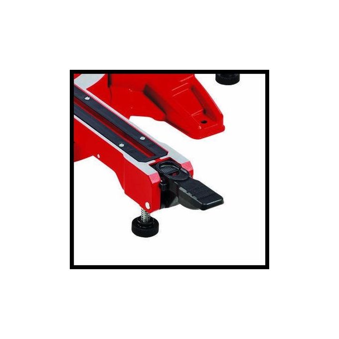 Einhell 4300385 TC-SM 254 Troncatrice Radiale 1900W lama 254mm laser base girevole testa inclinabile colore Rosso