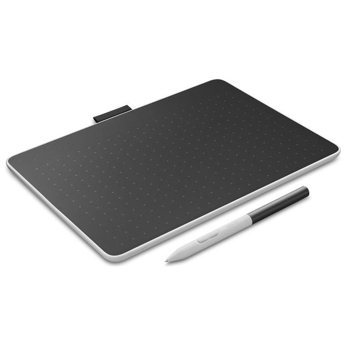 Wacom CTC6110WLW2B One M Tavoletta Grafica Penna EMR 4096 livelli 216x135mm USB Bluetooth 5.1 colore Nero Bianco