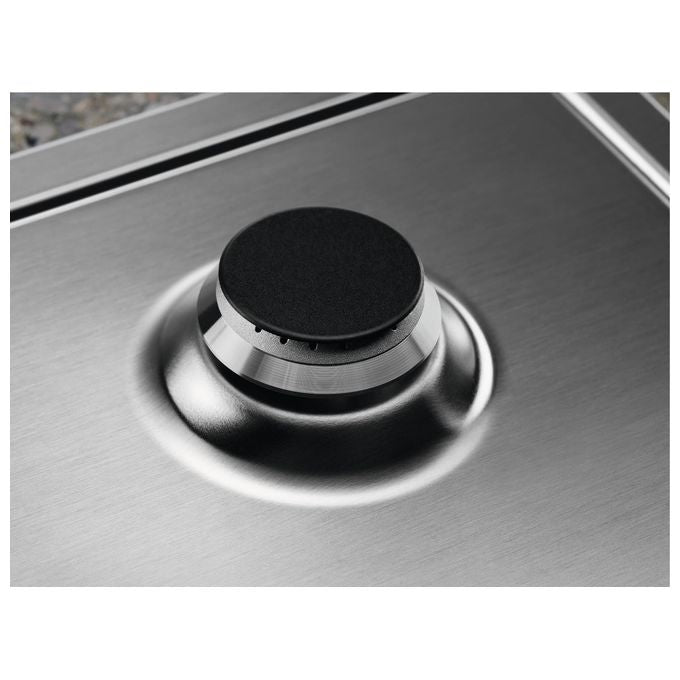 Electrolux, Piano Cottura a Gas, Slim Line, 90cm, Acciaio Inox, 5 Bruciatori