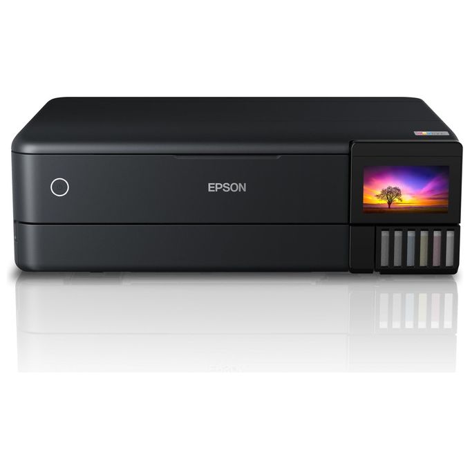 Epson C11CJ21401 EcoTank ET-8550 Stampante Multifunzione Inkjet A3+ 6 colori 5760x1440 DPI Wi-Fi Ethernet Touchscreen colore Nero