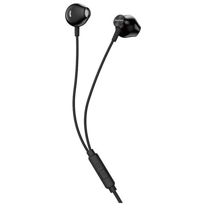 Philips TAUE101BK-00 Auricolari con Microfono a Filo Nero