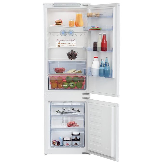 Beko BCHA275E4SN Frigorifero Combinato da Incasso 262 L 177 cm Classe E 38 dB Semi No Frost ProSmart Inverter colore Bianco