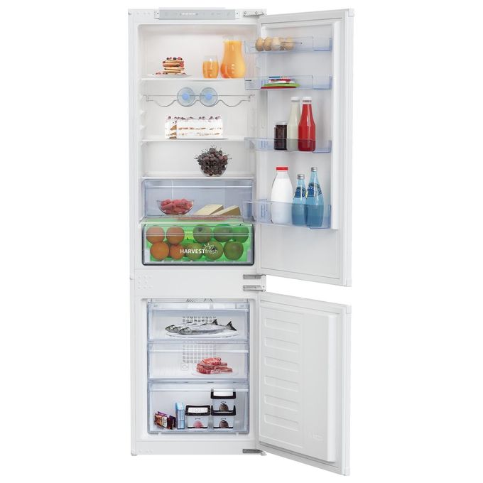 Beko BCHA275E4SN Frigorifero Combinato da Incasso 262 L 177 cm Classe E 38 dB Semi No Frost ProSmart Inverter colore Bianco