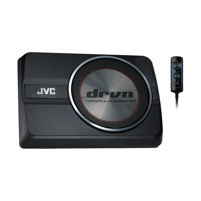 JVC CWDRA8 Subwoofer precaricato 150 W 8'' 35 - 150 Hz con telecomando colore Nero