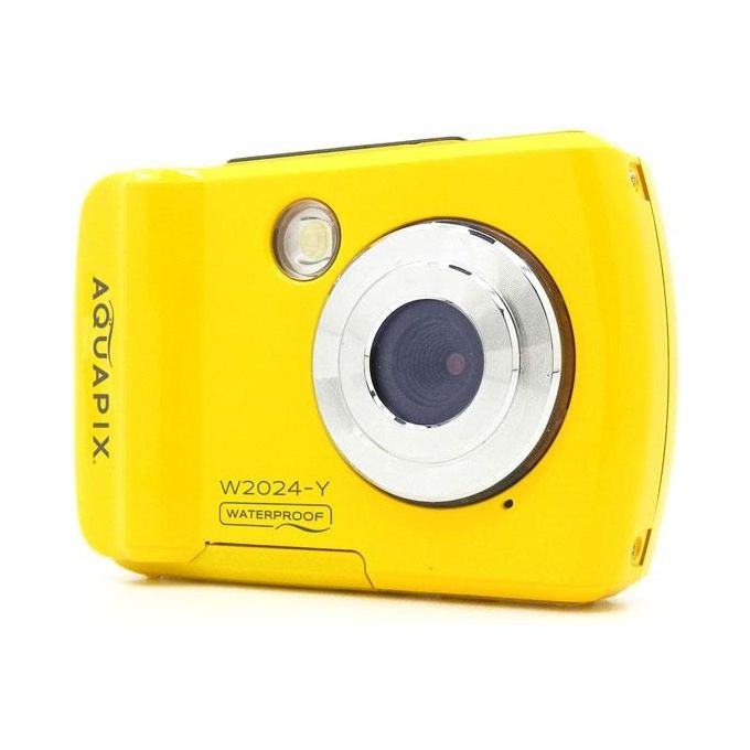Easypix 10067 Aquapix Fotocamera Subacquea 16 MP HD LCD 2.4'' Zoom 8x colore Giallo
