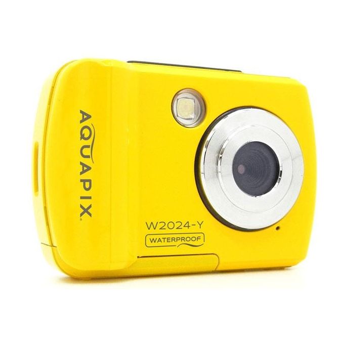Easypix 10067 Aquapix Fotocamera Subacquea 16 MP HD LCD 2.4'' Zoom 8x colore Giallo