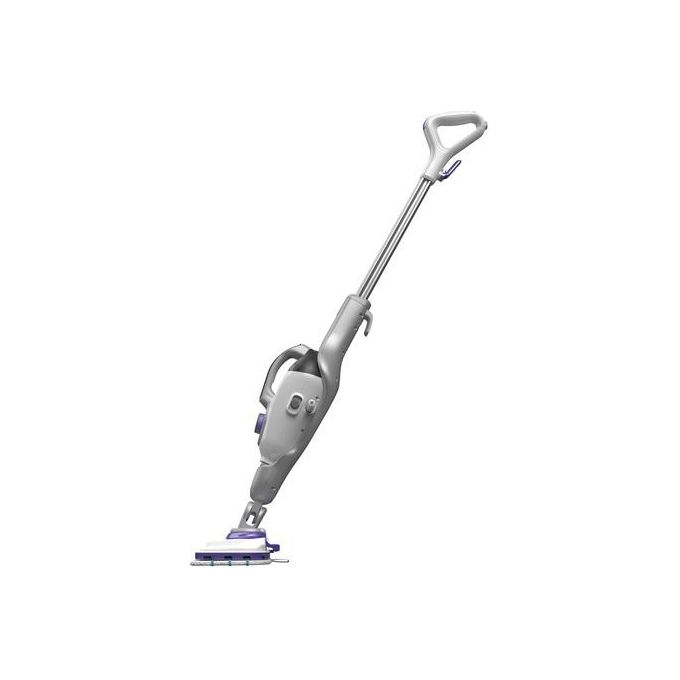 Black+Decker BHSM1615DSM Scopa a Vapore 17 in 1 1600 W 0,5 L SteaMitt Autoselect 120 °C colore Bianco Viola