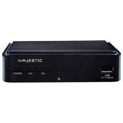New Majestic DEC-665 HD USB Decoder Digitale Terrestre DVB-T2 HD HEVC HDMI USB 2.0 Scart EPG colore Nero
