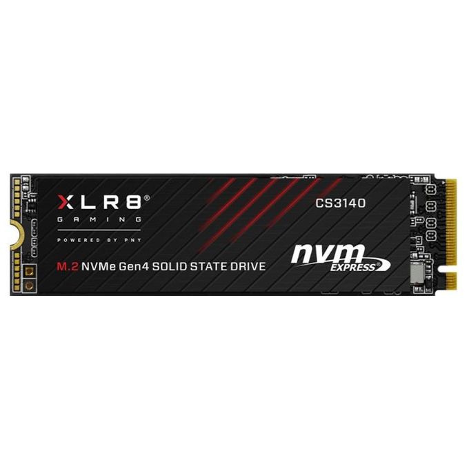 PNY M280CS3140-2TB-RB XLR8 CS3140 SSD interno M.2 NVMe Gen4 2 TB 7500 MB-s lettura 6850 MB-s scrittura colore Nero
