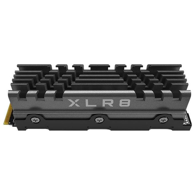 PNY M280CS3140HS-2TB-RB XLR8 CS3140 SSD M.2 PCI Express 4.0 NVMe 3D NAND 2 TB con dissipatore di calore colore Nero