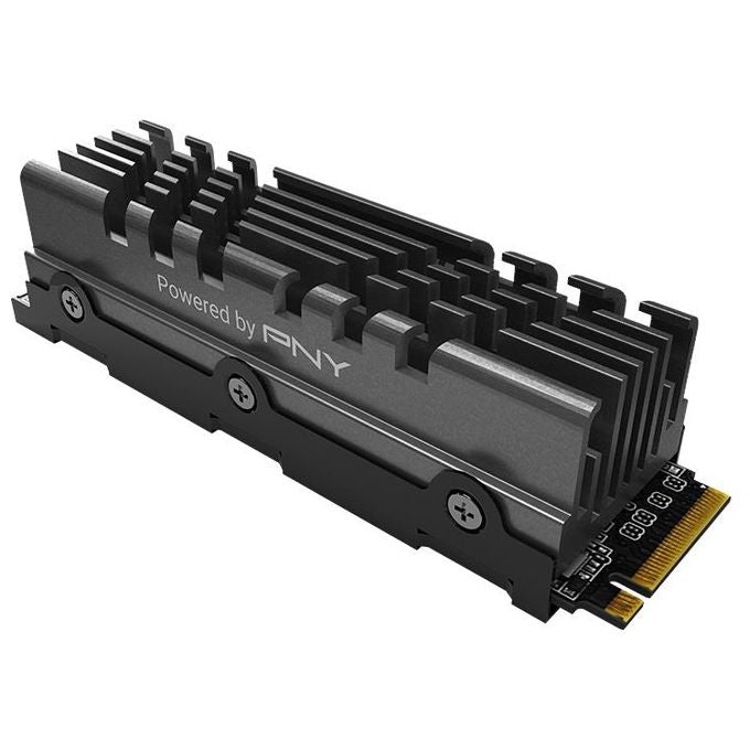 PNY M280CS3140HS-2TB-RB XLR8 CS3140 SSD M.2 PCI Express 4.0 NVMe 3D NAND 2 TB con dissipatore di calore colore Nero